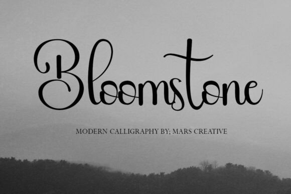 Bloomstone Font - Featured Image