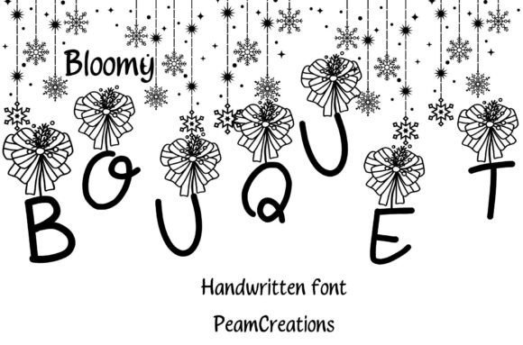 Bloomy Bouquet Font - Featured Image