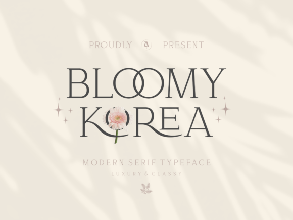 Bloomy Korea Font - Featured Image
