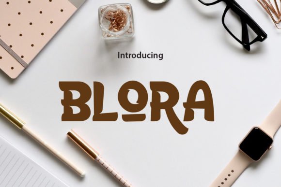 Blora Font - Featured Image