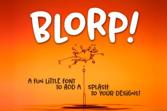 Blorp! Font - Featured Image