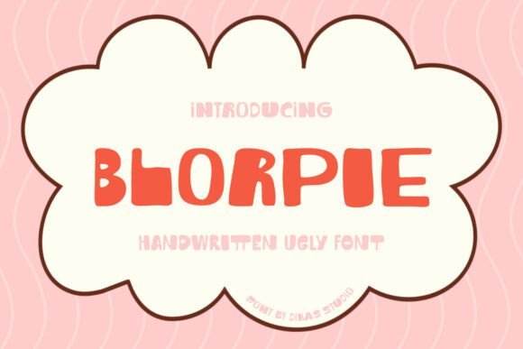 Blorpie Font - Featured Image