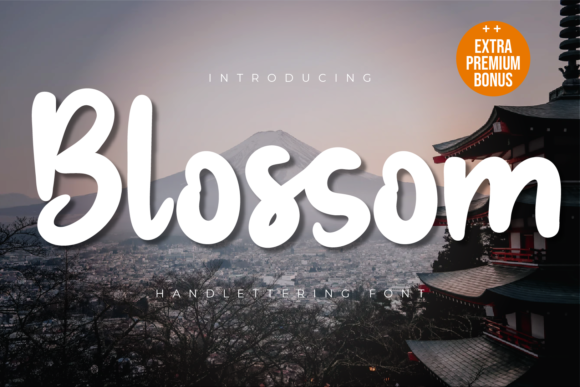 Blossom Font - Featured Image