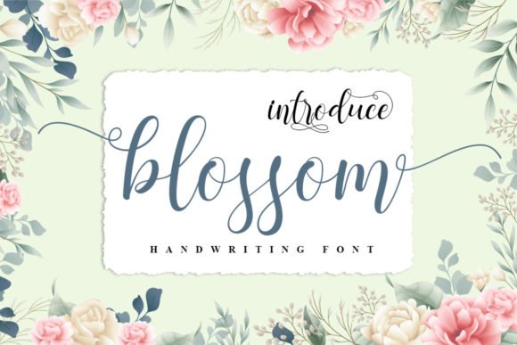Blossom Font - Featured Image
