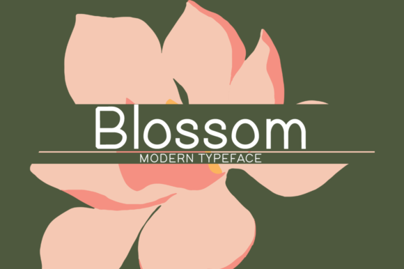 Blossom Font - Featured Image