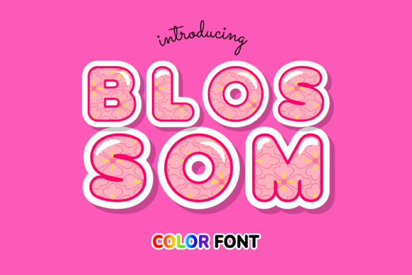 Blossom Font - Featured Image