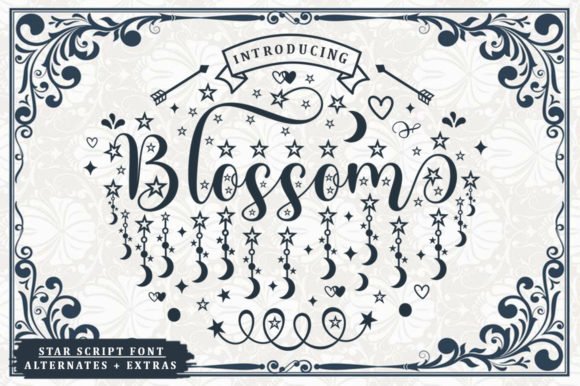 Blossom Font Font - Featured Image