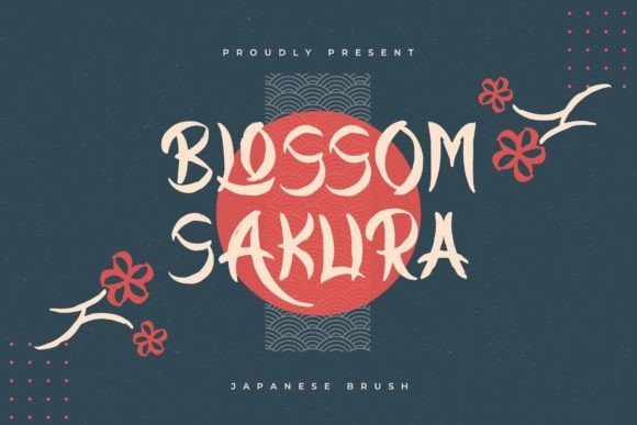 Blossom Sakura Font - Featured Image