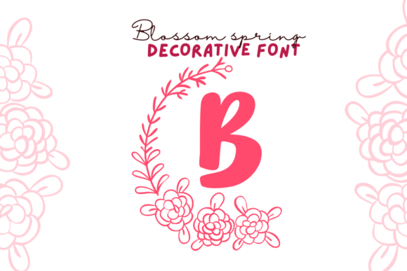 Blossom Spring Font - Featured Image