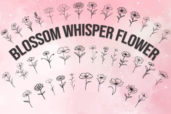Blossom Whisper Flower Font - Featured Image
