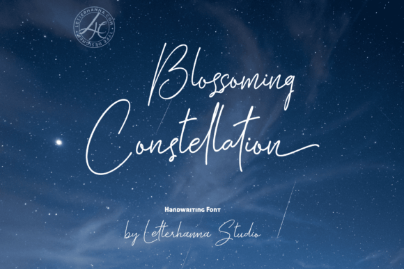 Blossoming Constellation Font - Featured Image