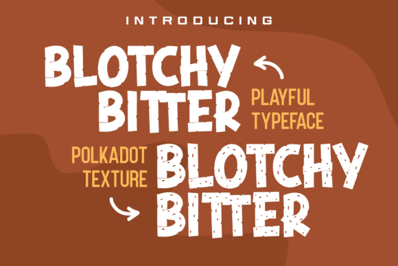 Blotchy Bitter Font - Featured Image