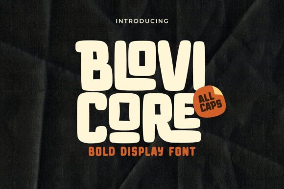 Blovi Core Font - Featured Image