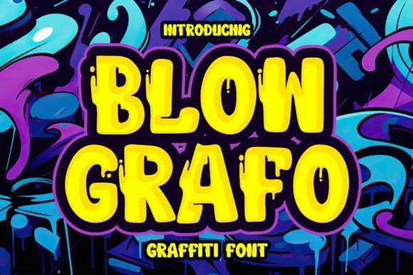 Blow Grafo Font - Featured Image