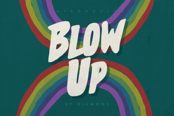 Blow Up Font - Featured Image
