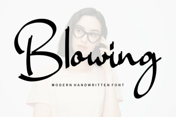Blowing Font - Featured Image