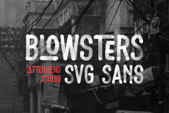 Blowsters Font - Featured Image