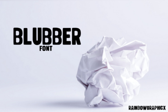 Blubber Font - Featured Image