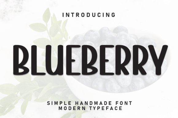Bluberry Font - Featured Image