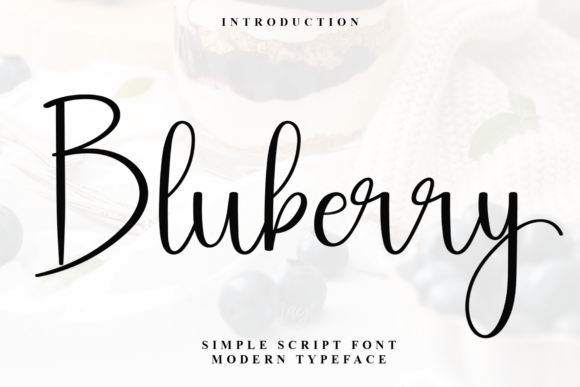 Bluberry Font - Featured Image