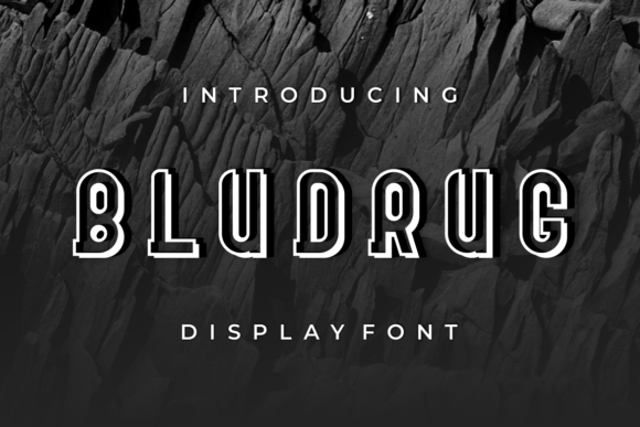 Bludrug Font - Featured Image