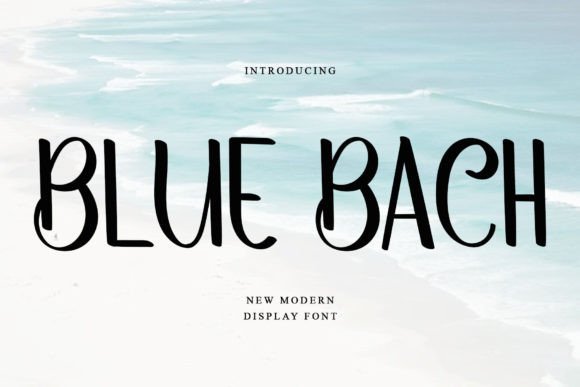 Blue Beach Font - Featured Image