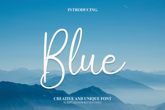 Blue Font - Featured Image
