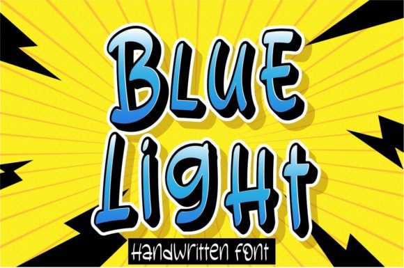 Blue Light Font - Featured Image