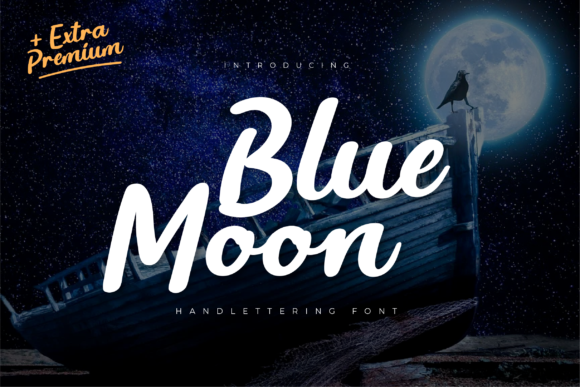Blue Moon Font - Featured Image