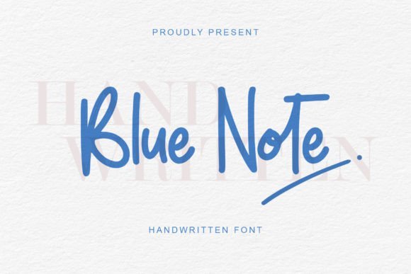 Blue Note Font - Featured Image