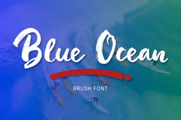 Blue Ocean Font - Featured Image