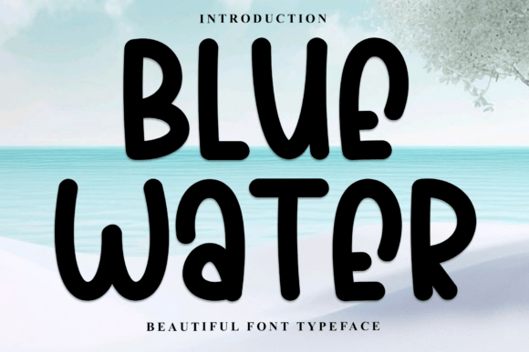 Blue Water Font - Featured Image
