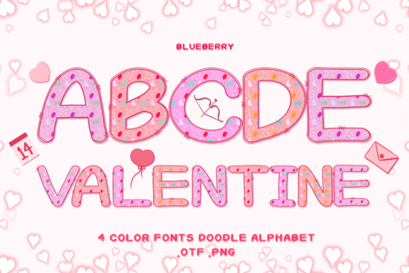 Blueberry Font - Featured Image