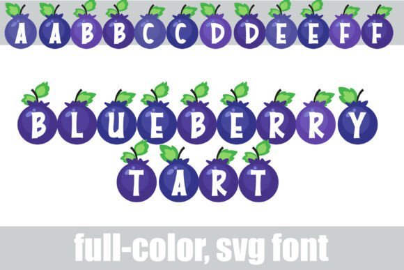 Blueberry Tart Font - Featured Image