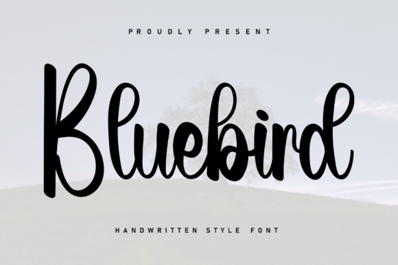 Bluebird Font - Featured Image