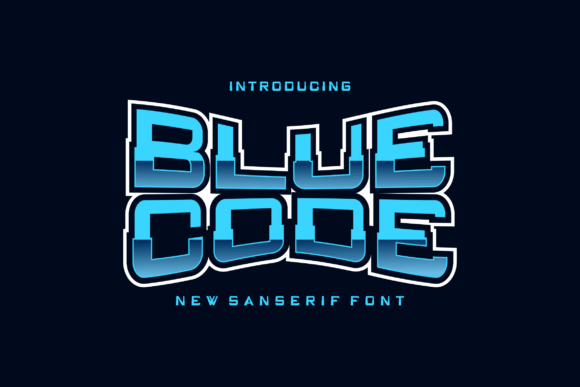 Bluecode Font - Featured Image