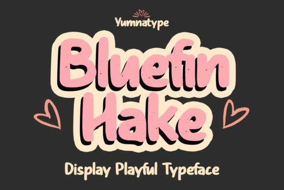 Bluefin Hake Font - Featured Image