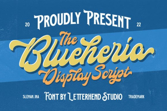 Blueheria Font - Featured Image