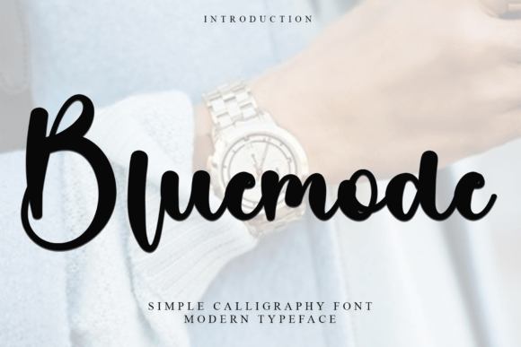 Bluemode Font - Featured Image
