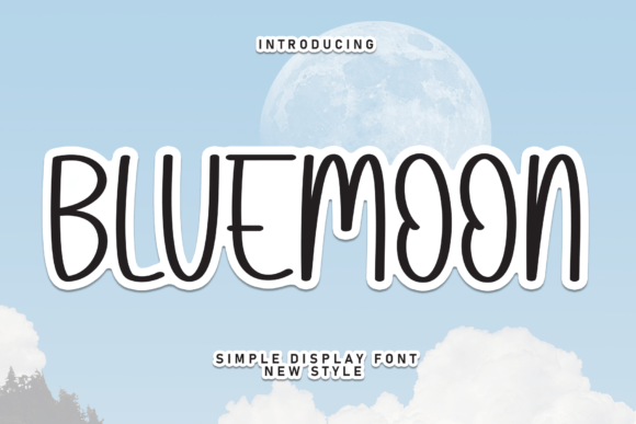 Bluemoon Font - Featured Image