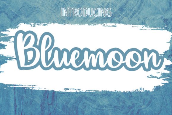 Bluemoon Font - Featured Image