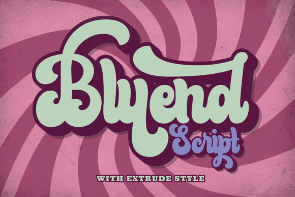 Bluend Font - Featured Image