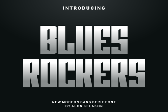 Blues Rockers Font - Featured Image