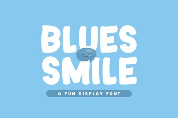 Blues Smile Font - Featured Image