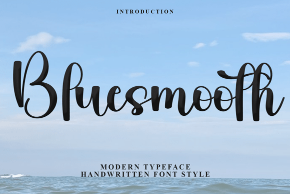 Bluesmooth Font - Featured Image