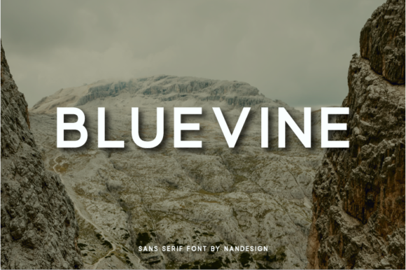 Bluevine Font - Featured Image