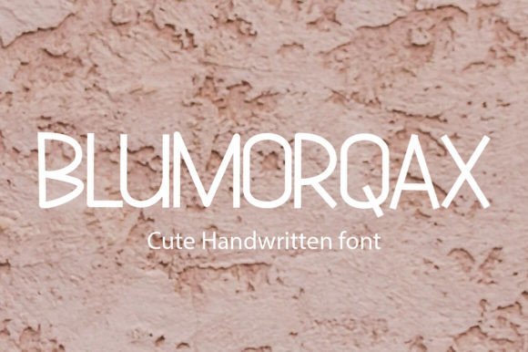 Blumoraxs Font - Featured Image
