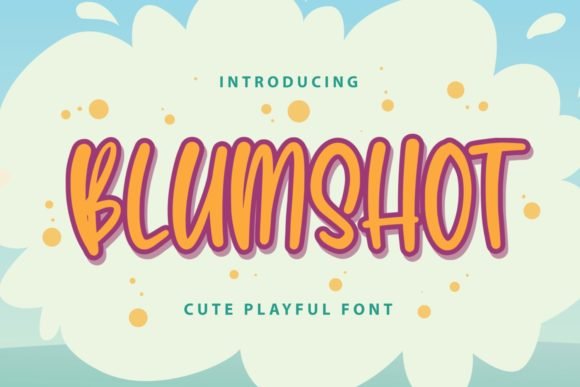 Blumshot Font - Featured Image