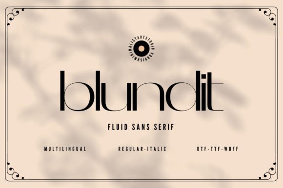 Blundit Font - Featured Image