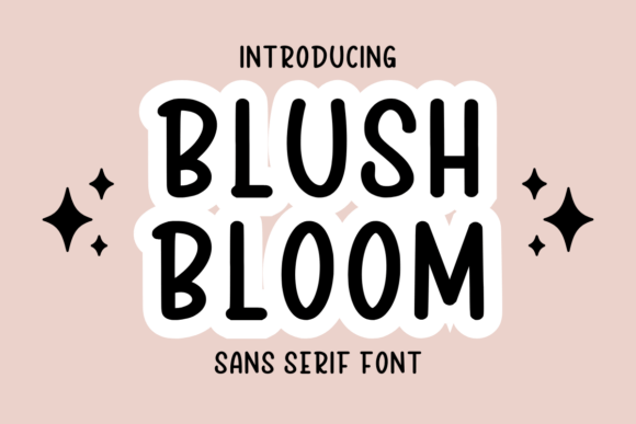 Blush Bloom Font - Featured Image